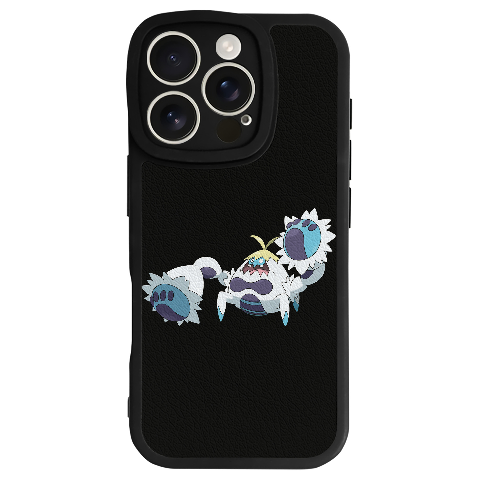 （画像用） ポケットモンスター Pokémon 【iPhone 16シリーズ対応】シリコンスマホケース（レザー調） 材質：シリコン
